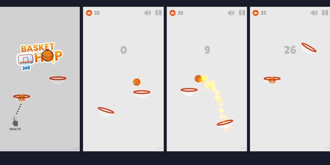 Basket Hop: Basketball Bouncing Game Basket Hop: Basketball Bouncing Game